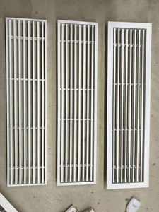 Hiện đại tùy chỉnh vuông nhựa Trần Vent HVAC khuếch tán không khí điều hòa không khí ngoài trời đăng ký & lưới cho phòng khách - Product Image 6