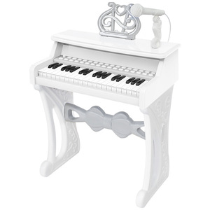 Wholesale Educational Musical Instruments 37 <b>Keys</b> Electronic Piano Toy for Children <b>USB</b>-Powered with Microphone Volume Control - Product Image 1