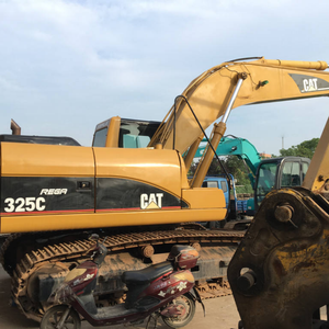 รถขุดมือสอง Caterpillar 325C ขนาด 25 ตัน กำลัง 140 กิโลวัตต์ บุ้งกี๋ขนาด 1.3 เมตร พร้อมเครื่องยนต์ เกียร์ PLC และชิ้นส่วนหลัก - Product Image 1