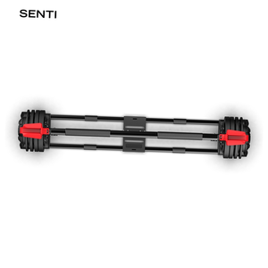 Ensemble d'haltères en acier inoxydable <span class=keywords><strong>GOCHA</strong></span> GC-112 pour la musculation à domicile et en salle de sport, réglables 18KG/24KG/32KG/40KG - Product Image 5