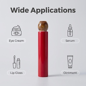 Tubes cosmétiques vides <span class=keywords><strong>à</strong></span> presser avec capuchon texturé, tubes en plastique personnalisables avec logo pour crème pour les mains et nettoyant visage, tubes d'emballage en gros - Product Image 4
