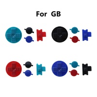 Boutons de clavier D-pad en caoutchouc silicone conducteur coloré de remplacement pour console GB DMG, 2 cm, Game Boy classique, haute qualité