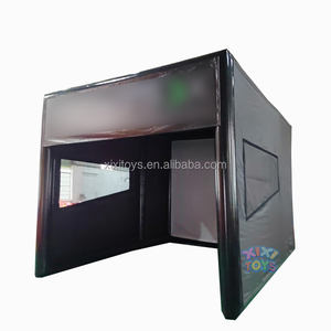 Jaula de golf inflable portátil para golpear el campo de golf, tienda de entrenamiento simulada de práctica de golf inflable con pantalla de impacto de alta calidad - Product Image 1