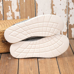 Nouveau style, vente chaude, vente en gros, livraison directe, dernières chaussures mocassins classiques en toile personnalisées pour hommes et femmes, style sport tricoté à plateforme - Product Image 6