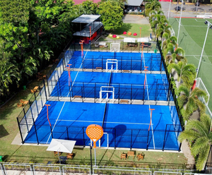 Cancha de <span class=keywords><strong>Pádel</strong></span> Estándar de Acero de Alta Calidad para Exteriores, Cancha Completa, Canchas de <span class=keywords><strong>Pádel</strong></span> con Marco Clásico, Cancha de <span class=keywords><strong>Pádel</strong></span> para Interiores - Product Image 1