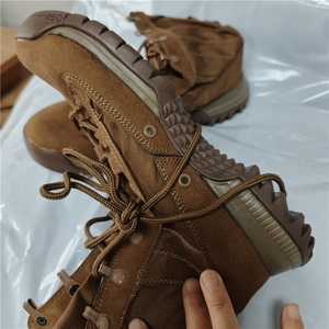 รองเท้าบูทฝึกซ้อมรบ TSB1103 สีน้ำตาลเข้ม TSB1102 สำหรับทหารราบ น้ำหนักเบา ระบายอากาศได้ดี รุ่น Ultra Light Desert Boots - Product Image 5