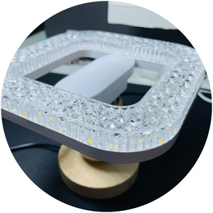 180mm 230mm <span class=keywords><strong>18W</strong></span> 24W khách sạn Văn phòng pha lê khuếch tán bao gồm ánh sáng vật cố Bảng điều khiển bóng đèn nhà hiện đại dẫn đèn trần - Product Image 6