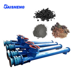 Có thể điều chỉnh tốc độ thép không gỉ vít băng tải tời loader nghiêng dọc ống tời cho bột vật liệu - Product Image 5