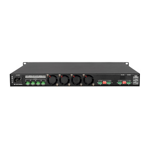 Sistema de sonido DM4250D 1U 250W×4, procesador de audio digital DSP de matriz de 4 canales, amplificador de potencia para sistema de audio PA - Product Image 2