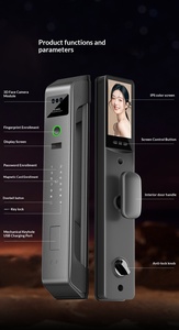 Mejor Precio en <span class=keywords><strong>Cerradura</strong></span> <span class=keywords><strong>Inteligente</strong></span> Moderna <span class=keywords><strong>con</strong></span> Sistema Wifi Tuya, <span class=keywords><strong>Cerradura</strong></span> <span class=keywords><strong>con</strong></span> Múltiples Puntos de Bloqueo - Product Image 3