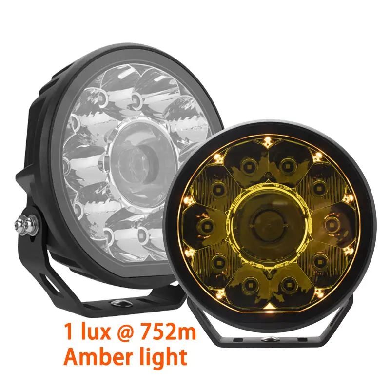 Wholesale 12v 7inch 5.5inch Dual Color Drl Round Spot 4x4 Led Offroad Driving Light For Trucks