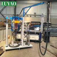 Machine de revêtement de scellant bicomposant pour verre isolant, entièrement automatique, écologique, avec pompe importée, certifiée ISO9001, garantie 1 an