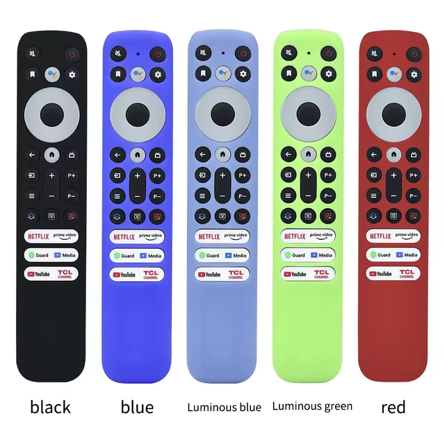 Silicone Case Cover Remote Control Protective Case for TCL RV902V Remote Case