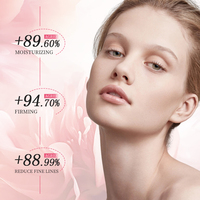 Marque privée 30ml d'acide hyaluronique huile de graines de pivoine deux couches de sérum huile de pépins de raisin hydratante
