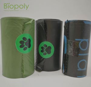 <b>Compostable</b> Custom Logo Printed Eco Friendly Biodegradable Waste Bags for Pet Cat Dog Poop Bag - Product Image 5