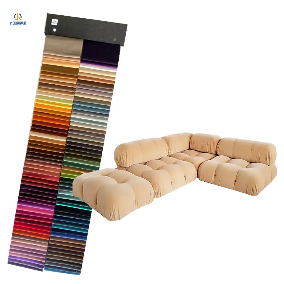 الصين مصنع بيع أمريكا الجنوبية دبي نسيج قطيفة للأريكة الأكثر الكلاسيكية المخملية أريكة قماش