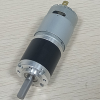 28mm Metal Planetary Gear Motor 385 High Power 30W 10kgf.cm 50dB 12V Brushed DC 4-Stage 625:1 for Massage Gun Robot OEM