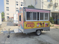 Remorque Alimentaire Chinoise de Qualité Supérieure, Camion Glacier, Remorque de Restauration Mobile, Service de Camion Fast Food