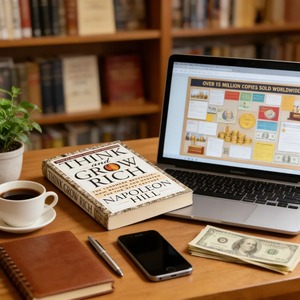 คิดแล้วรวยโดยนาโปเลียน ฮิลล์ หนังสืออ่านเกี่ยวกับความเป็นอิสระทางการเงิน ปรัชญาความสำเร็จ การสร้างความมั่งคั่ง - Product Image 4