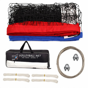 <span class=keywords><strong>Filet</strong></span> <span class=keywords><strong>de</strong></span> <span class=keywords><strong>volley</strong></span>-ball portable en PE robuste et durable pour l'entraînement sportif en extérieur et en intérieur, compétition, fourniture personnalisée - Product Image 5
