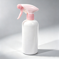 Bouteille PET colorée personnalisée pour cosmétiques et soins de la peau en gros avec pompe pulvérisatrice tout plastique 28/410