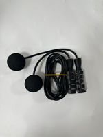 Corde à sauter populaire sans fil en PVC de 3 m avec grosses balles, lestée, double usage, pour fitness par la gravité, réduction de la graisse, unisexe, haute qualité