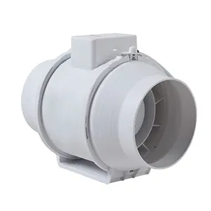 Heating Cooling Booster Axial Ventilation Plastic Reversible Electric Kitchen Exhaust Circular Quite Machine Duct Fan