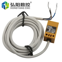 Interrupteur de fin de course carré pour machine de fraisage CNC, capteur de proximité inductif NPN/PNP NO/NC Omron
