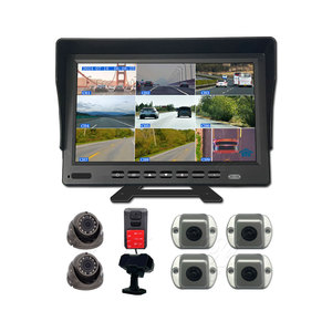 Hệ thống camera <span class=keywords><strong>360</strong></span> cho xe buýt cho xe đặc biệt 8CH 1080P <span class=keywords><strong>360</strong></span> AVM Caravan Camera ADAS BSD DMS GPS tùy chọn - Product Image 1