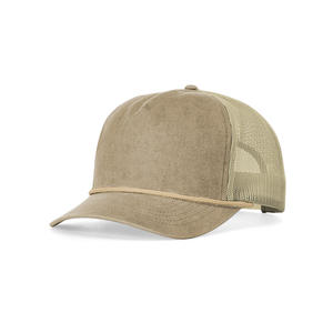 Casquettes de baseball vierges personnalisées 5 panneau hommes chapeau brodé coton lavé extérieur maille casquette de baseball Richardson camionneur chapeau - Product Image 4