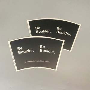 Vaso de Papel con Recubrimiento de PE de Doble Cara, Impresión Flexográfica, para Uso Alimentario como Fideos, Precio Económico y Personalizable - Product Image 1