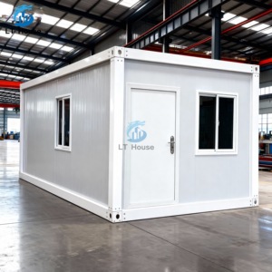 Casa Contenedor Prefabricada Económica <span class=keywords><strong>de</strong></span> 20 pies - Casa Pequeña Portátil Desmontable para Refugiados, Campamentos <span class=keywords><strong>de</strong></span> Emergencia - Product Image 2