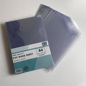 Giá cả cạnh tranh A4 A5 rõ ràng cứng nhắc PVC nhựa đầy màu sắc PVC cứng ràng buộc bìa cho cuốn sách máy tính xách tay bao gồm - Product Image 2