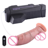 Hismith Lube Launcher 2.0 Pro 200 mL Grande Capacité avec Dildo en Silicone de 8,6 pouces Longueur Insérable de 6,9 pouces avec Système KlicLok