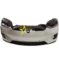 Kit de Parachoques Delantero para Tesla Model 3/Y - Material Plástico ABS PP+ABS, Ligero, Resistente, Instalación con Pernos, Tamaño Estándar, Usado en Automóviles