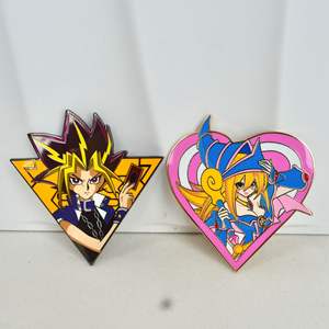 Bros lencana logam kartun berlapis 2 model Pin dekorasi Anime Yu Gi Oh kualitas tinggi - Product Image 4