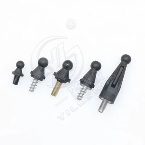 Vis décoratives en plastique et fer pour couvercle supérieur de moteur de voiture Smooth Sailing J813 J814 J815 J816 J817 pour Volkswagen Audi BMW - Product Image 2