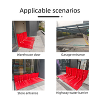 Barrière anti-inondation compacte et portable, panneau d'étanchéité imperméable pour l'accès aux escaliers des sous-sols des écoles, contrôle des inondations