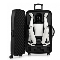 Valise de transport rigide OEM ODM pour robot, avec intérieur personnalisé et roues universelles
