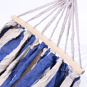 Amaca brasiliana a strisce SANTTA <span class=keywords><strong>XL</strong></span> con barra di spargitore di legno per Patio e cortile - Product Image 3