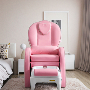 Chaise-lit de pédicure multifonctionnelle rose 2025 – Équipement portable électrique pour lavage des pieds et manucure, idéal pour salon et usage domestique - Product Image 1
