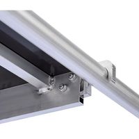 Plateforme mobile moderne en alliage d'aluminium avec roulettes, échelle d'accès, capacité de charge élevée de 800 kg, 6,3 pieds