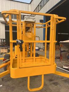 رافعة كهربائية tuhee 16m مقطورة سلم عجلة تلسكوبية ذراع رفع العنكبوت - Product Image 6