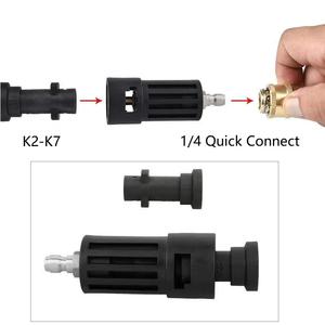 Accessoire Lance <span class=keywords><strong>Karcher</strong></span> K Lance Wand 1/4'' à connexion rapide en acier inoxydable pour pistolet de lavage, pièce de rechange femelle OEM pour nettoyeur haute pression électrique - Product Image 5