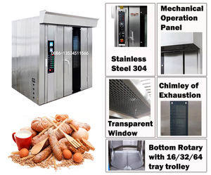 <span class=keywords><strong>Prix</strong></span> usine four industriel de boulangerie rotative électrique de haute qualité pour la cuisson de Cupcakes fromage tasse gâteau saucisses Restaurant - Product Image 2