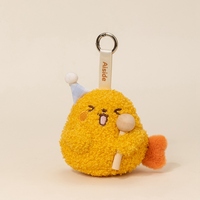 Pendentif Animal Mignon Ours Renard Éléphant Canard Grenouille Cadeau Promotionnel Jouet en Peluche Breloque de Sac à Dos Coton PP Anti-stress