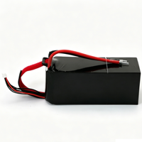 Batterie de drone FPV VANT 22,2 V 9000 mAh 18650 10C 6S LiFePO4 Cathode avec connecteur JST XT90, pack de batteries au lithium Molicel pour UAV Quadcopter