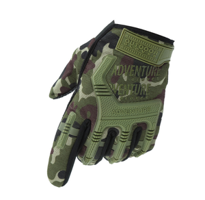 DFC0624 Guantes de camuflaje baratos para exteriores, con dedos completos o medio dedo, venta al por mayor. - Product Image 4