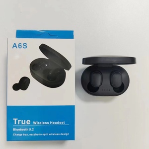 หูฟังไร้สาย A6S TWS สำหรับเล่นเกมส์ พร้อมบลูทูธ V5.1 หูฟังขนาดเล็กสำหรับออกกำลังกาย รุ่น F9 - Product Image 3