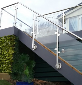 ราวกันตกสแตนเลสระดับท็อปสำหรับระเบียง ราคาออกแบบราวระเบียงสแตนเลส - Product Image 5